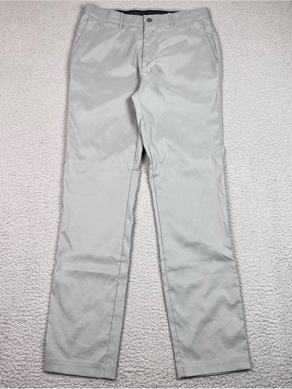 Galvin Green Golf Pants Men's Size 30 x 32 Gray Performance Chino EUC
